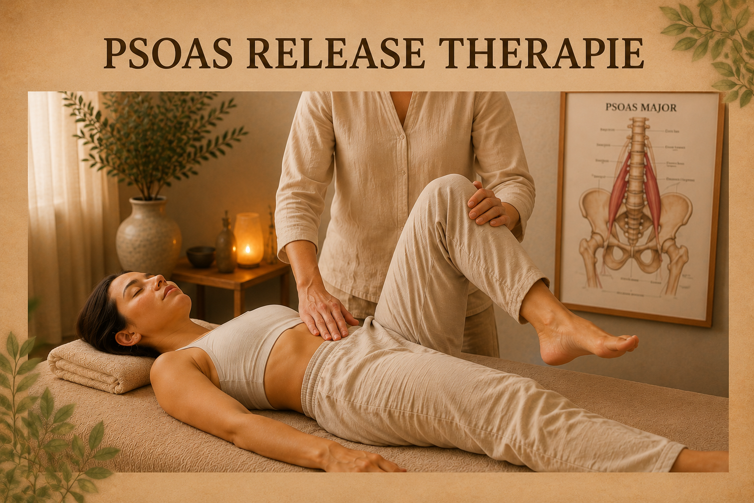 Psoas Release Therapie bij BlissFully Zen Rhoon